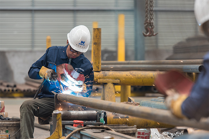 新乡网架焊接车间